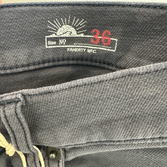 NWT Faherty Mens Pants Size 36x30 - Picture 5 of 8